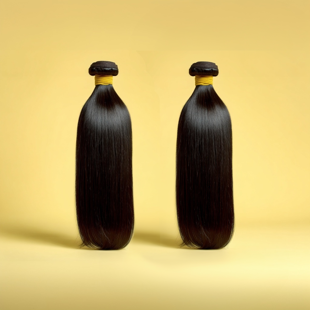 🌺Vietnamese Bone Straight 2-Bundle Deal | Super Double Drawn