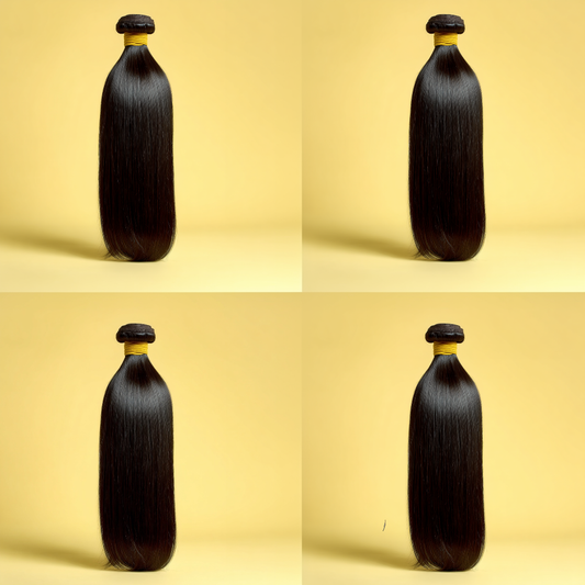 🌺Vietnamese Bone Straight 4-Bundle Deal | Super Double Drawn